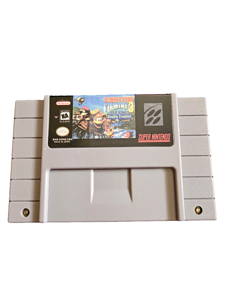 Donkey Kong Country 3 Dixie Kong's Double Trouble (SNES)