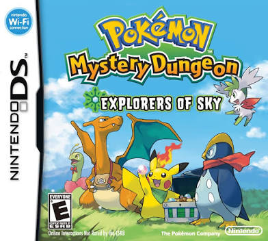 Pokemon Mystery Dungeon Explorers of Sky (DS)